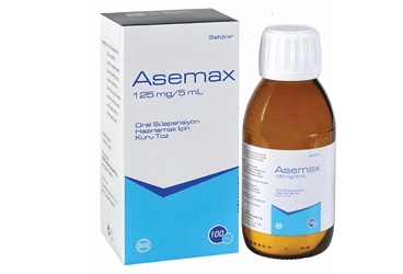 ASEMAX 125 MG/5 ML ORAL SUSPANSIYON HAZIRLAMAK ICIN KURU TOZ 100 ML